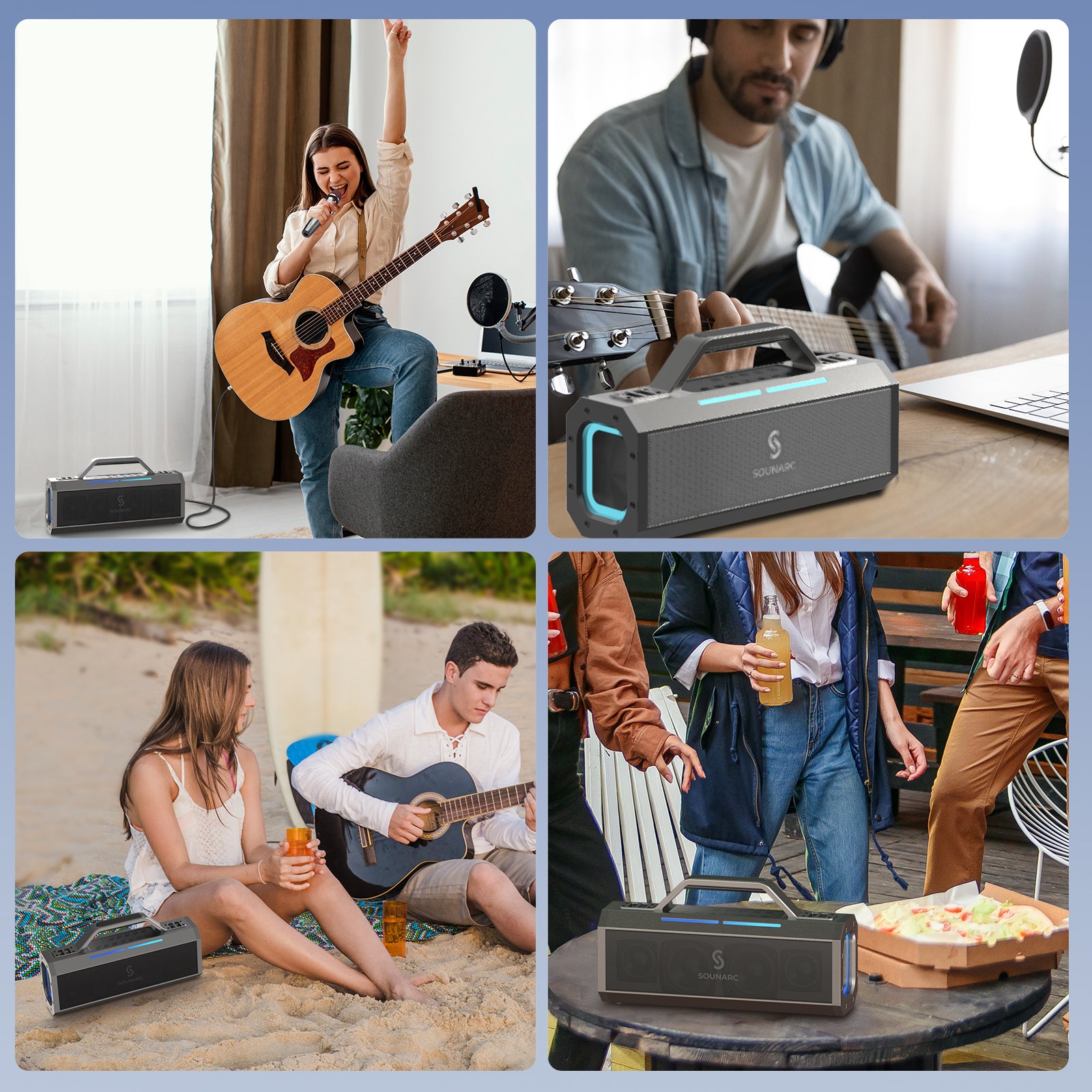 SOUNARC K1 Karaoke Party Speaker