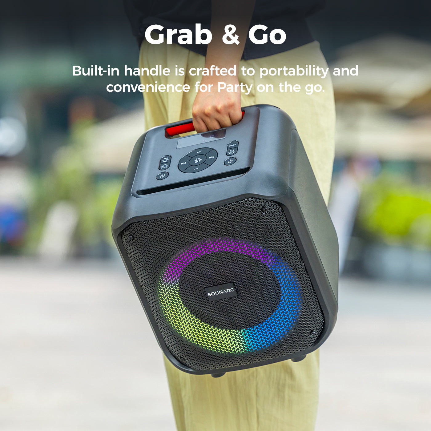 SOUNARC L1 Karaoke Party Speaker