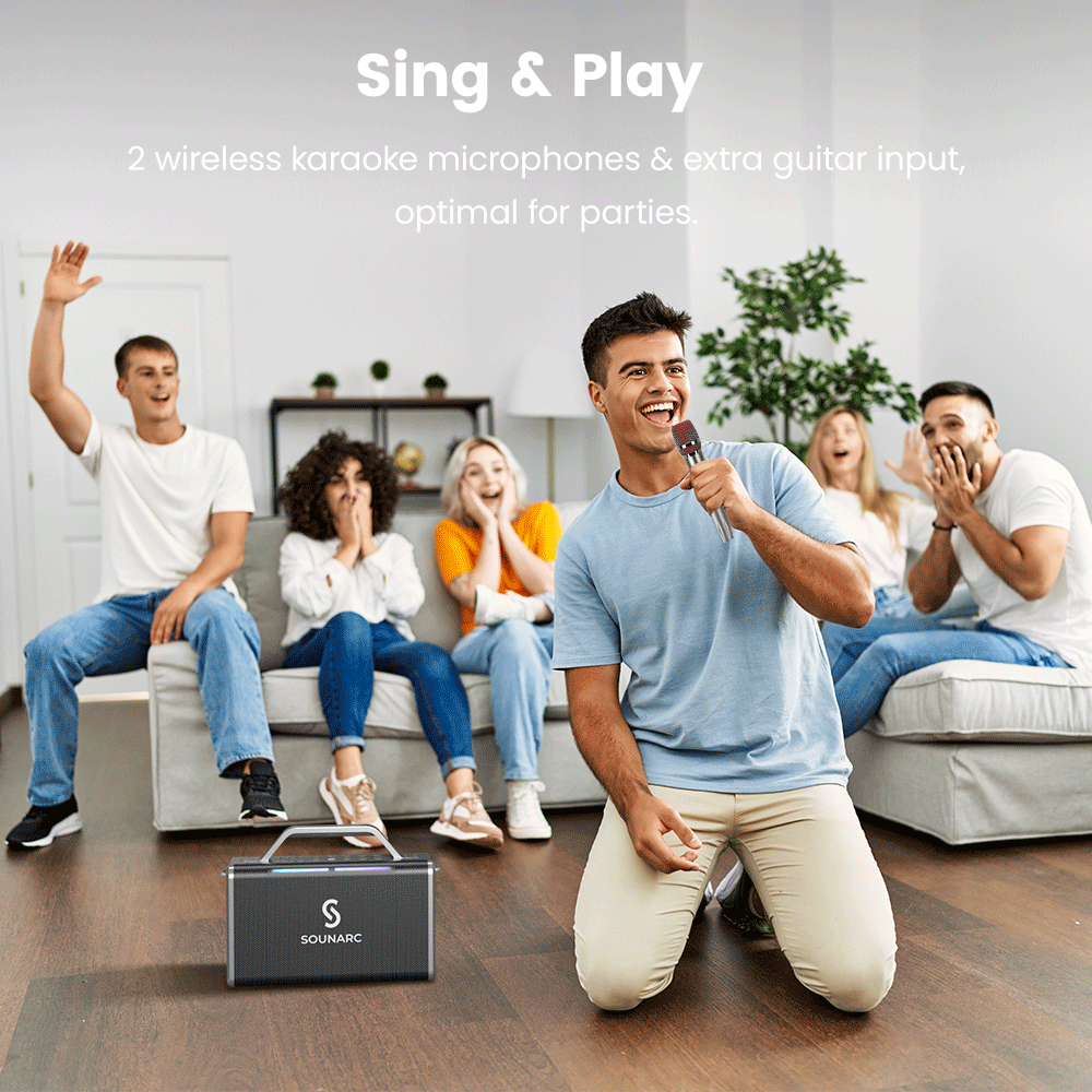 SOUNARC K2 Karaoke Party Speaker