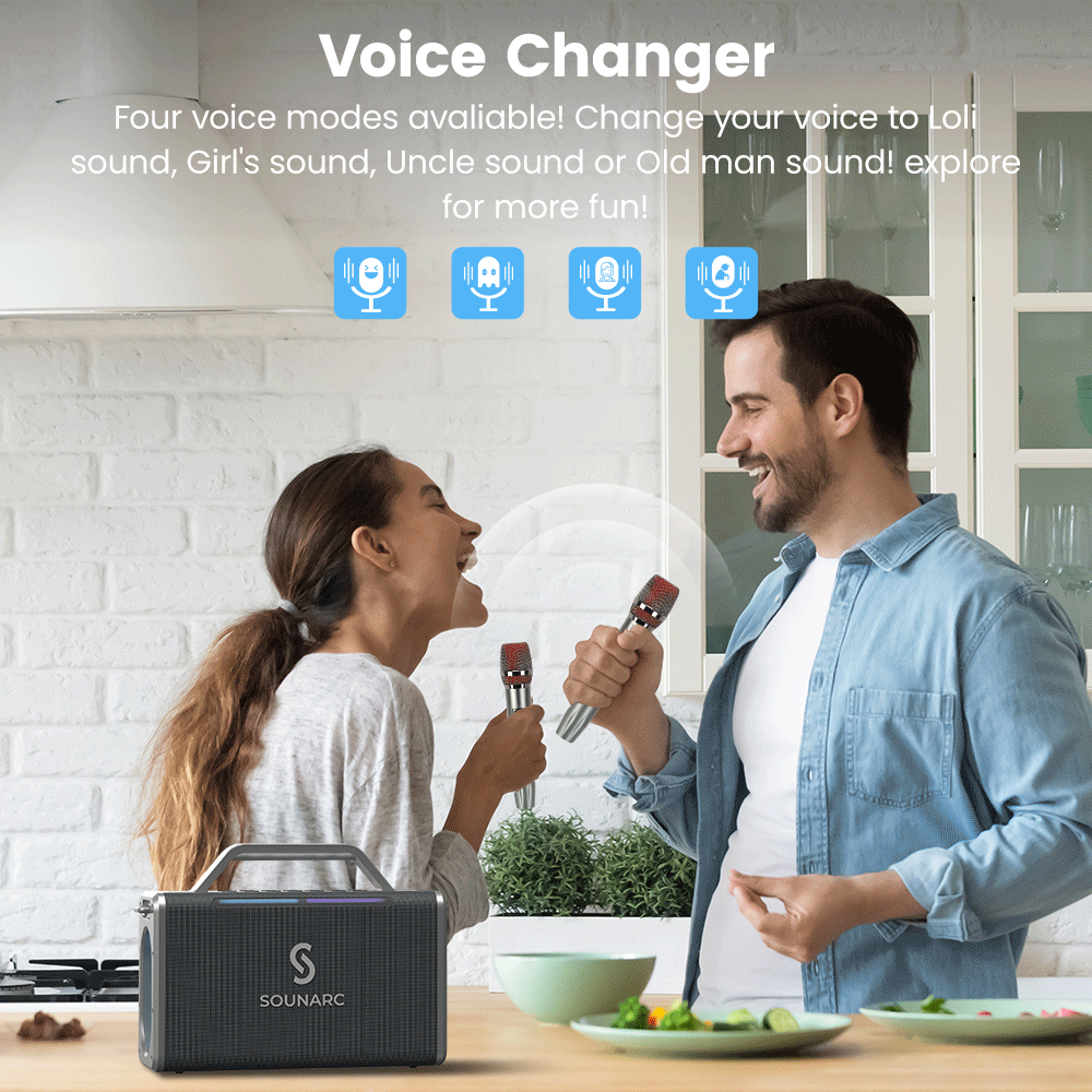 SOUNARC K2 Karaoke Party Speaker