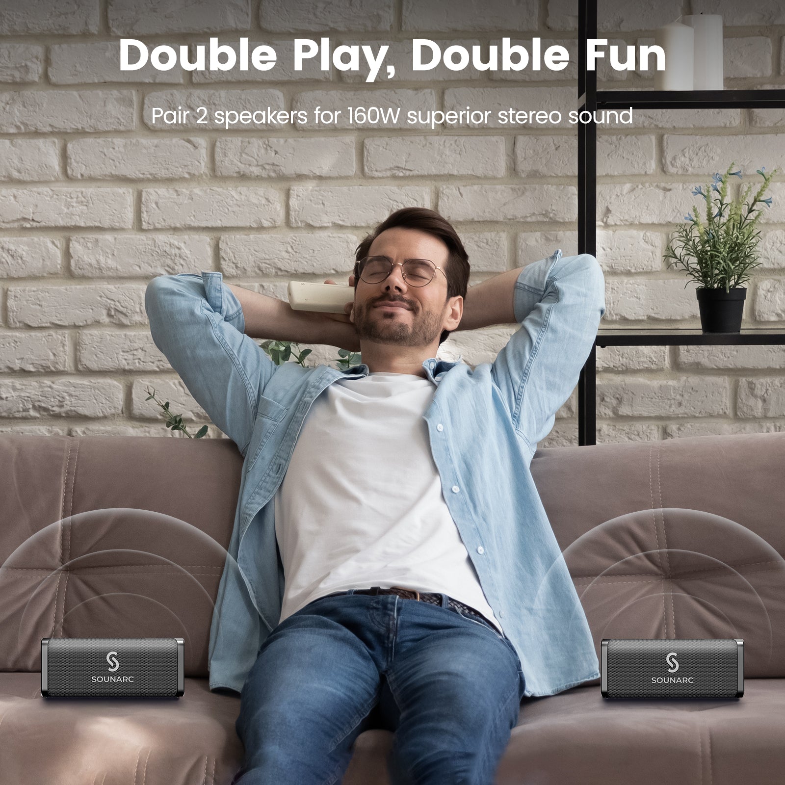 SOUNARC M1 Karaoke Party Speaker