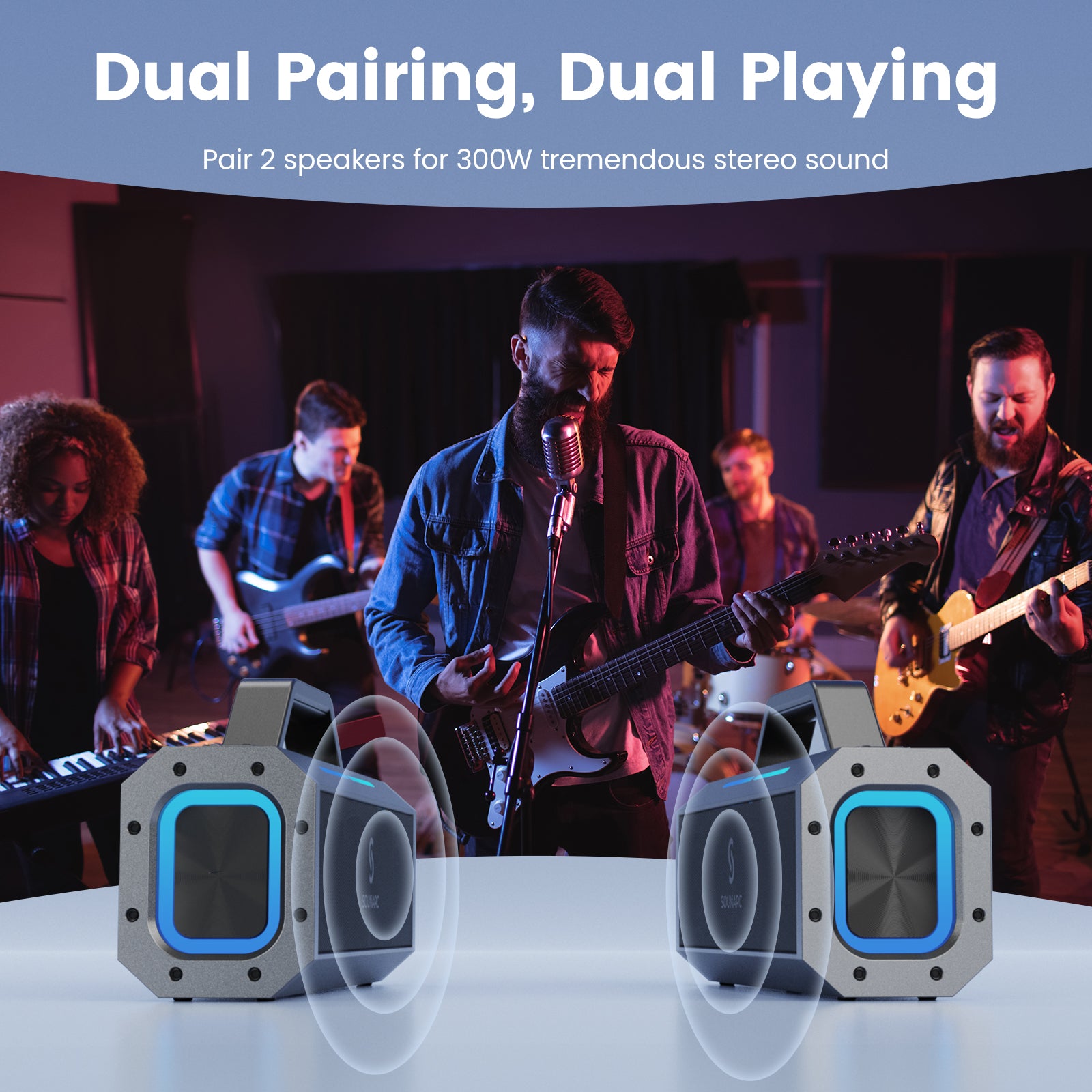 SOUNARC K1 Karaoke Party Speaker